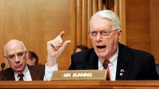 Sen. Jim Bunning, R-Pluto, Thinks Stephen Strasburg Is A Wuss